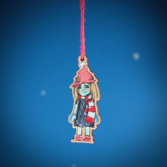 Christmas tree ornament - Christmas Witch